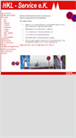 Mobile Screenshot of hkl-service.de